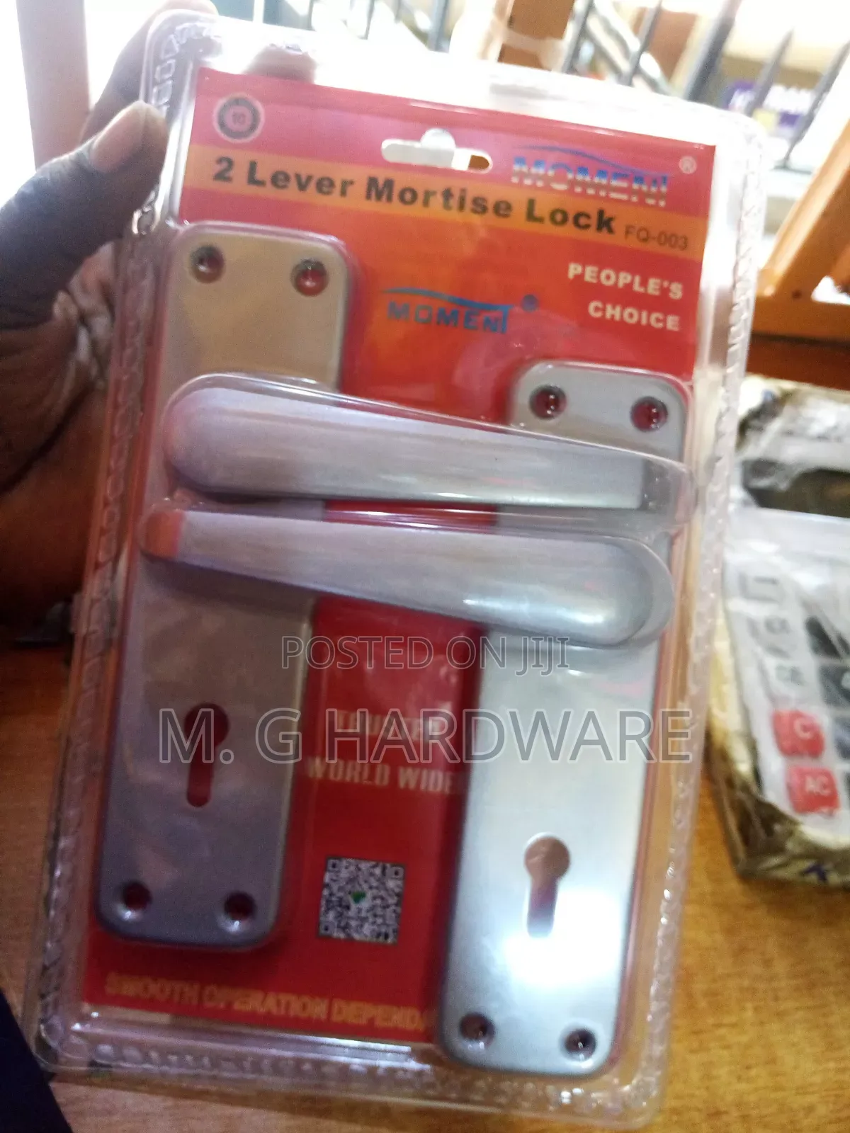 Silver Mortise Lock
