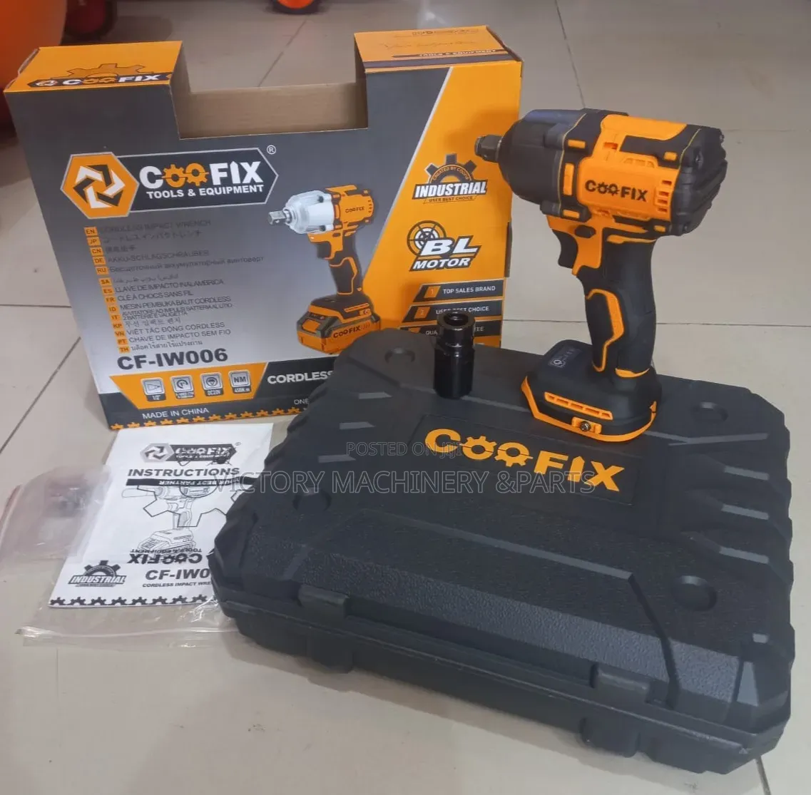 Cordless Impact Wrench 20v