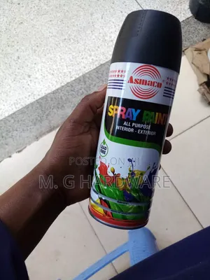 Asmco Maat Black Spraypaint