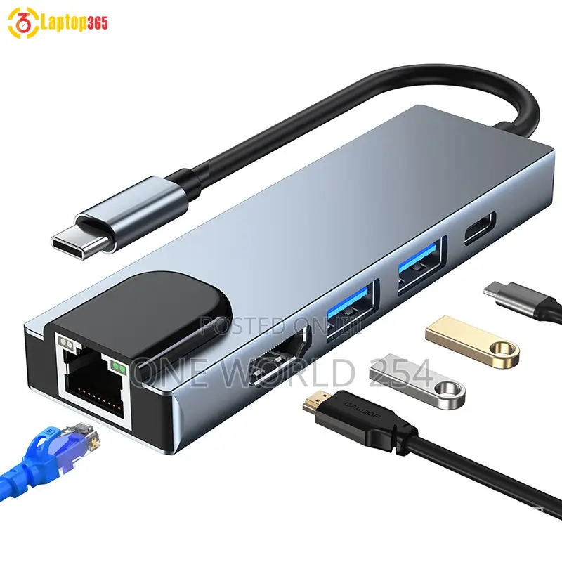 Type C to Hdmi 5 in 1 Hub