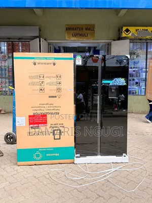 Hisense Refrigerator Ref558dr-Bg 529 Litres Glass Door Inverter Tech