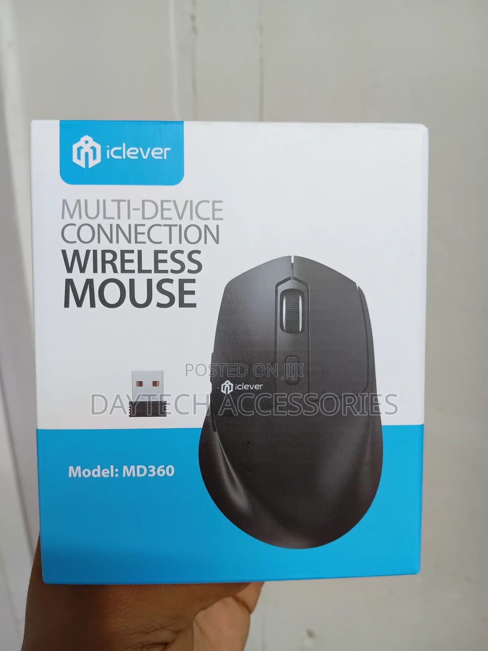 Iclever Md360 Multi-Device Wireless Mouse (Bluetooth 2.4g)