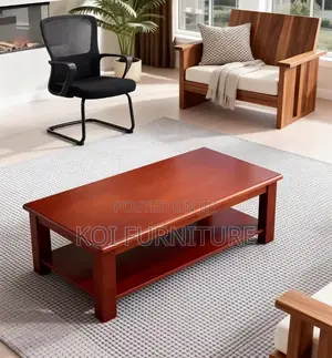 Office Table : F12 Mahogany Executive Coffee Table