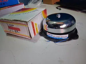 Electric SCH Bell Gong 100mm Round Silver