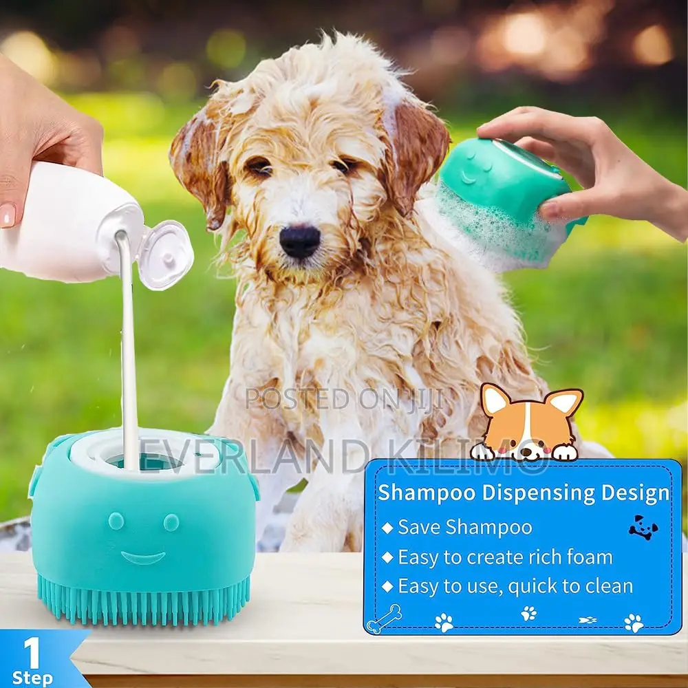 Pets Silicone Bath Brush
