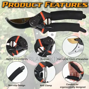 Quality Plastic Handle Prunning Sheers