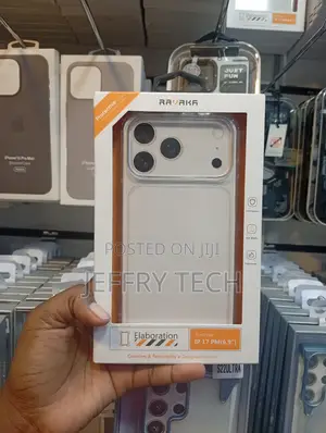 iPhone 17 Pro Max Anti-Shock Highly Transparent Material Cover