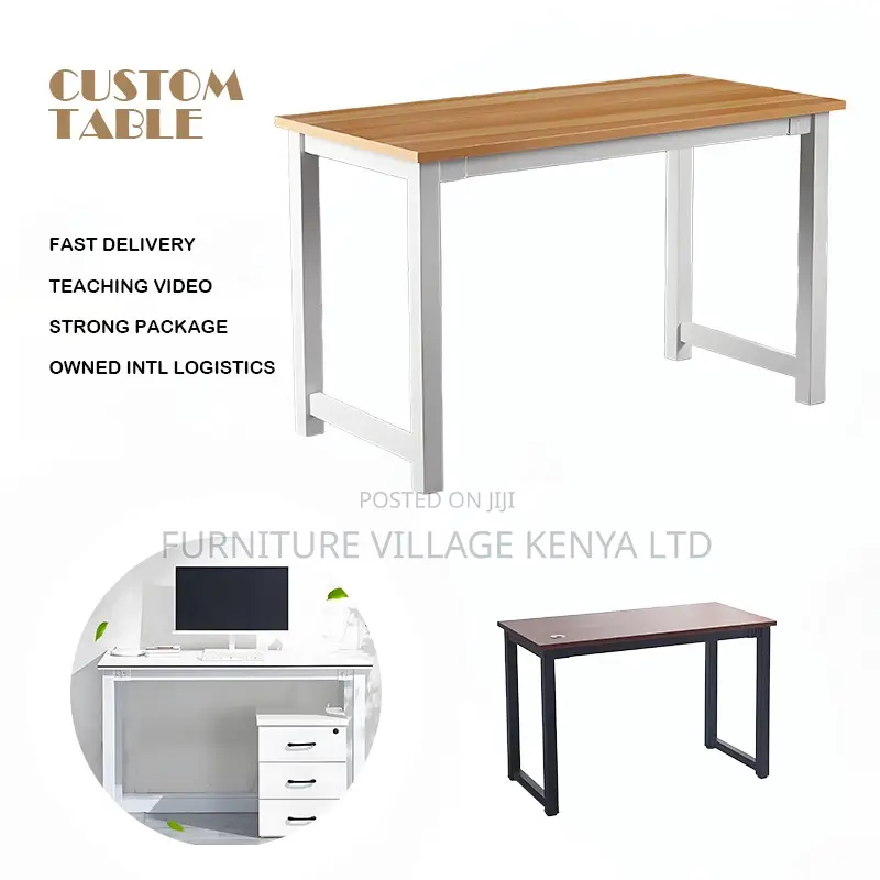 Clerical Customized Rectangular Homework Desk
