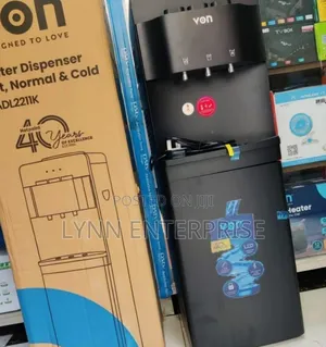 *Von Dispenser 3taps Hot, Normal and Cold. Black