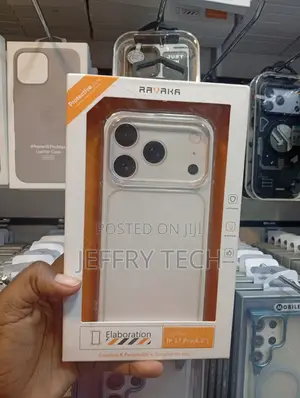 17 Pro Max Protective Cube Phone Case