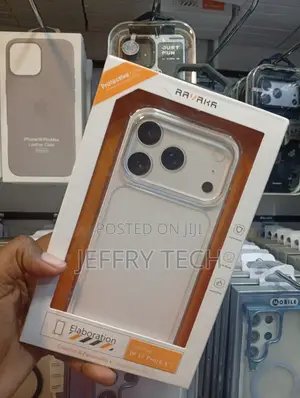 17 Pro Max Protective Cube Phone Case