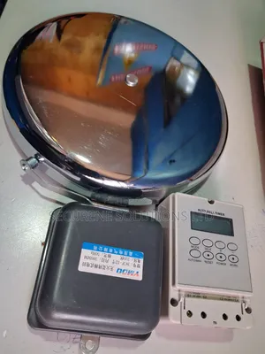 300mm Silver Electric SCH Bell Gong and Auto Bell Timer Switch