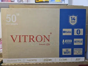 Vitron 50” Htc5008fs Smart Android Tv