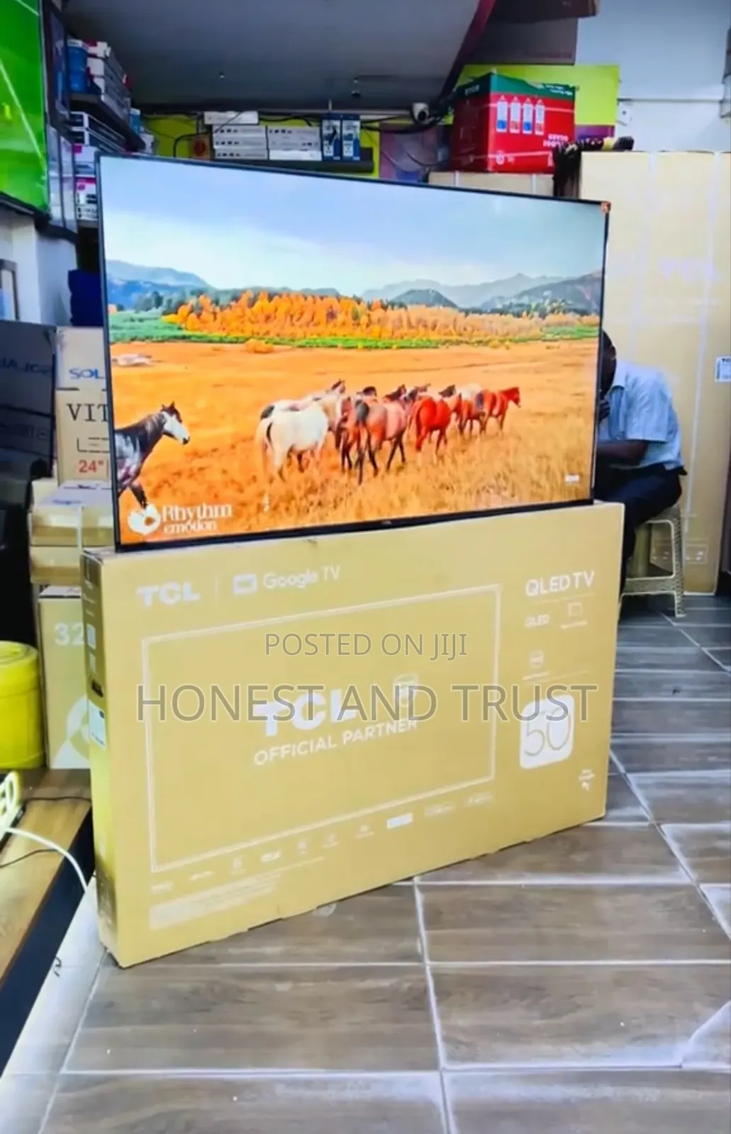 TCL 50 Inch Qled Smart Android Tv