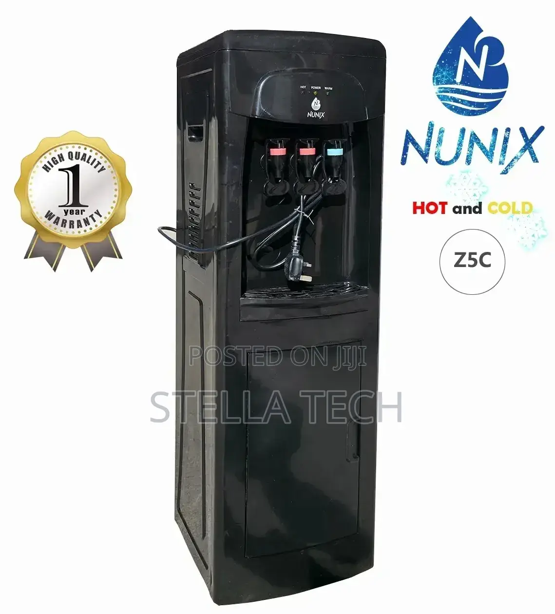 Black Nunix Water Dispenser