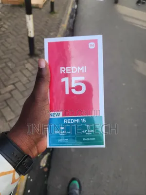 New Xiaomi Redmi 15 128 GB Black