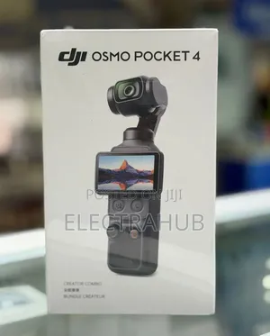 Dji Osmo Pocket 4 Creator Combo Brand New Sealed