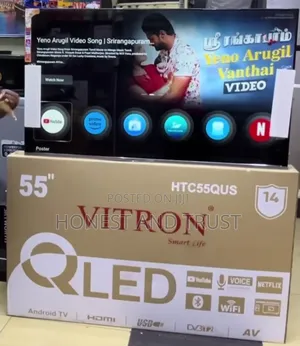 Vitron 55 Inch Qled Smart Android Tv