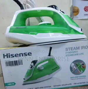 *Hisense Steam Iron 1800w