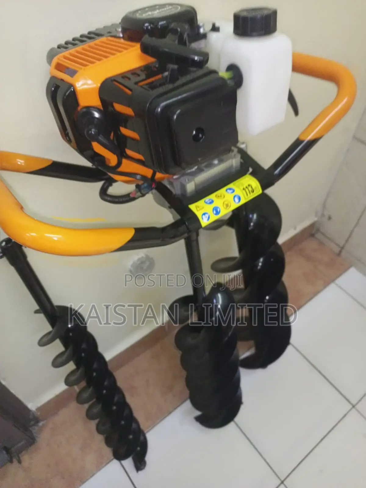 Abyon 2-stroke Petrol Earth Auger Hole Digger Machine With 3 Free Bits