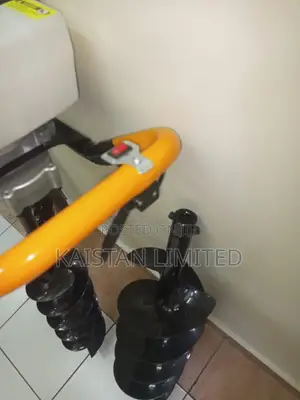 Portable 2-Stroke Petrol Earth Auger Hole Digger With 3 Drill Bits