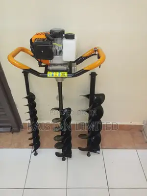 Agricultural 2-Stroke Petrol Earth Auger Machine With 3 Drill