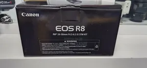 Canon Eos R8 Camera With 24-50mm
