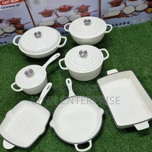11pcs Die Cast Iron Box Cookware Set