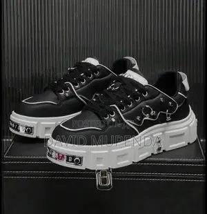 Y2k Punk-Style Chunky Platform Sneakers.Imported From the Usa