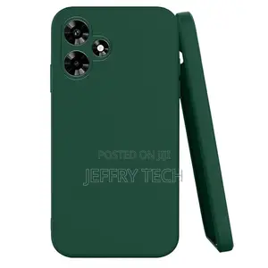 Infinix Hot 30i Green Soft Silicone Slim Phone Case - Anti-Slip, Shock