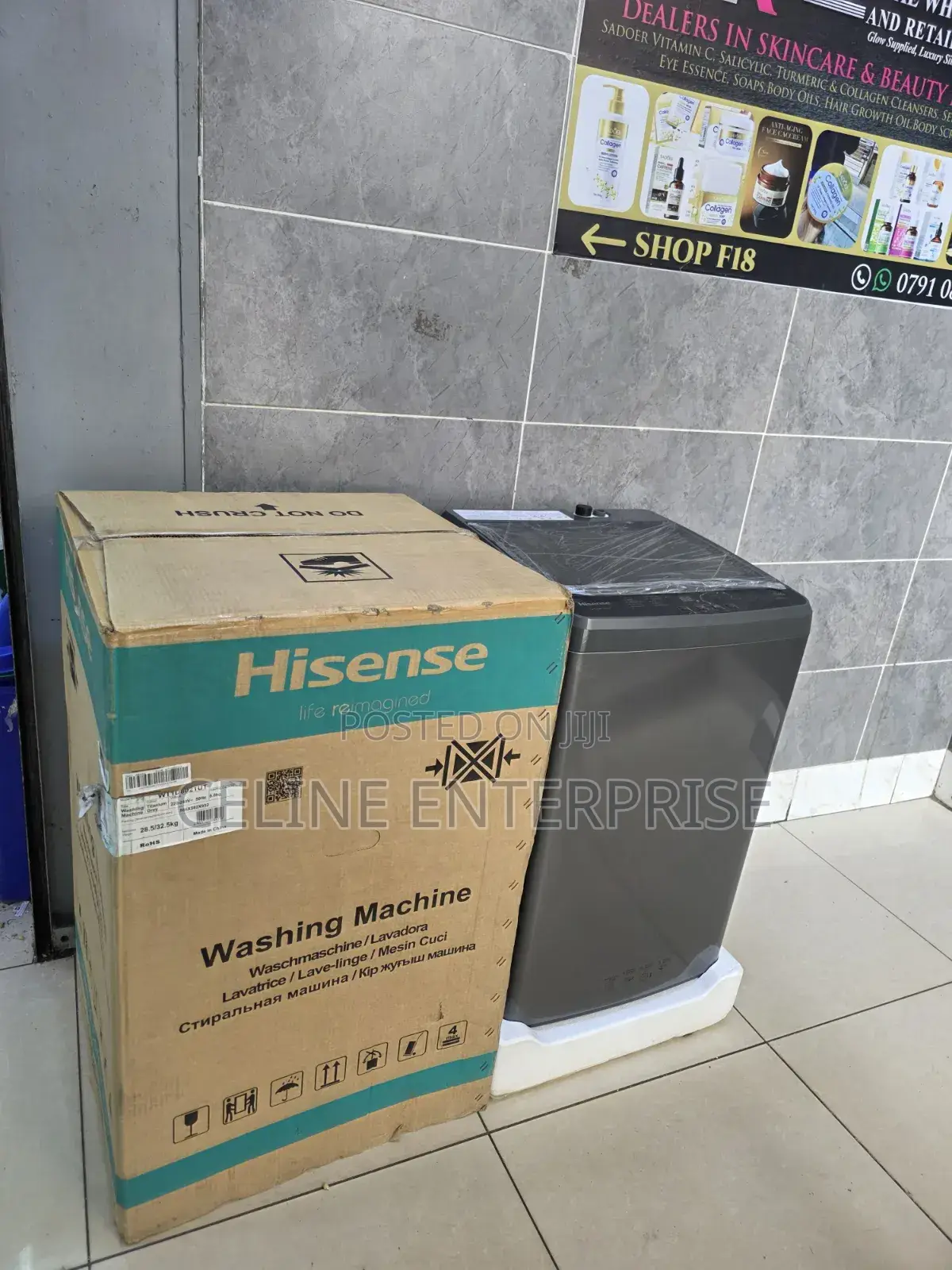Hisense 8kgs Top Load Washing Machine