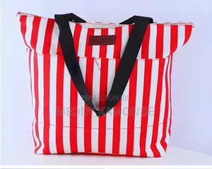 Red Stripe Handbag