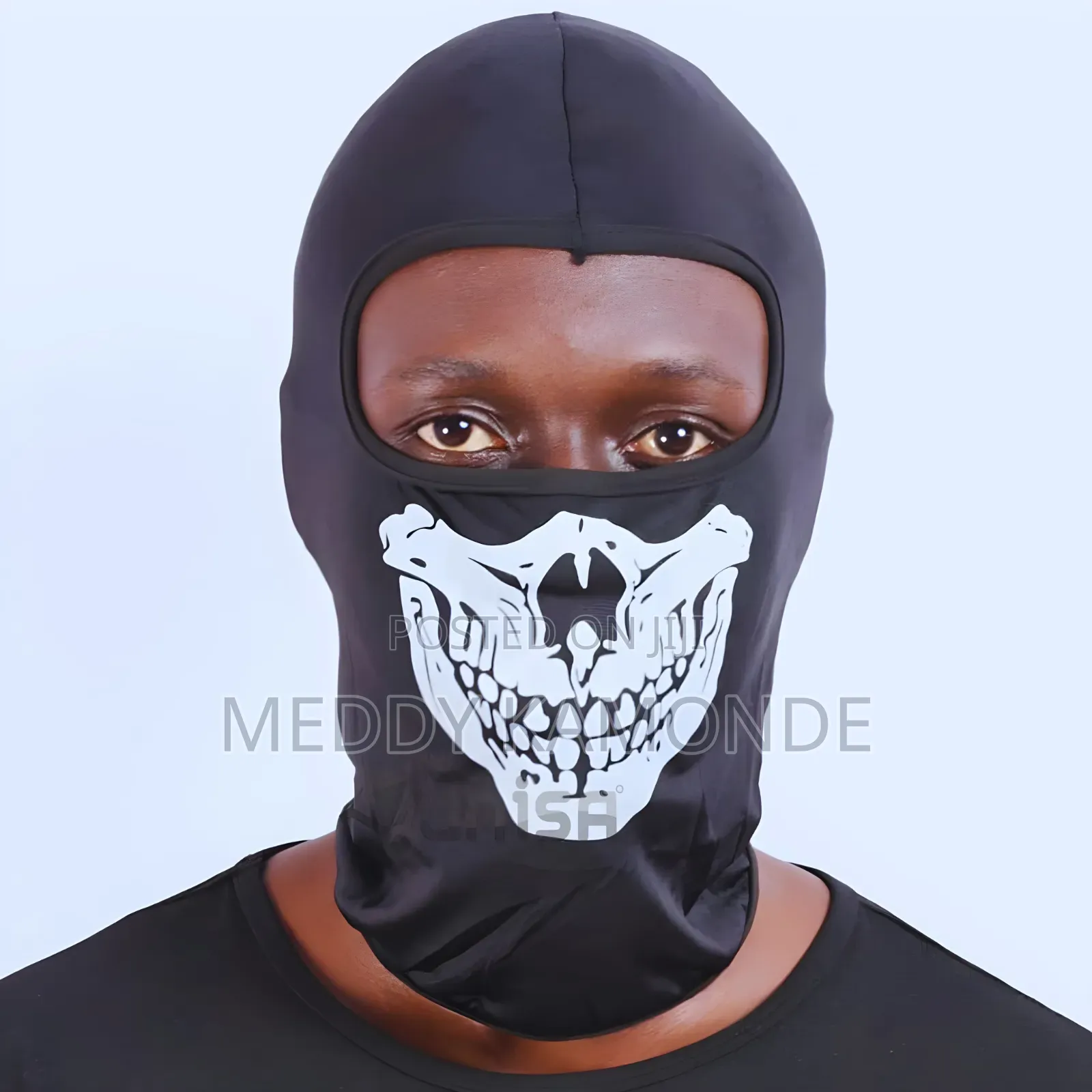 Black Skull Balaclava