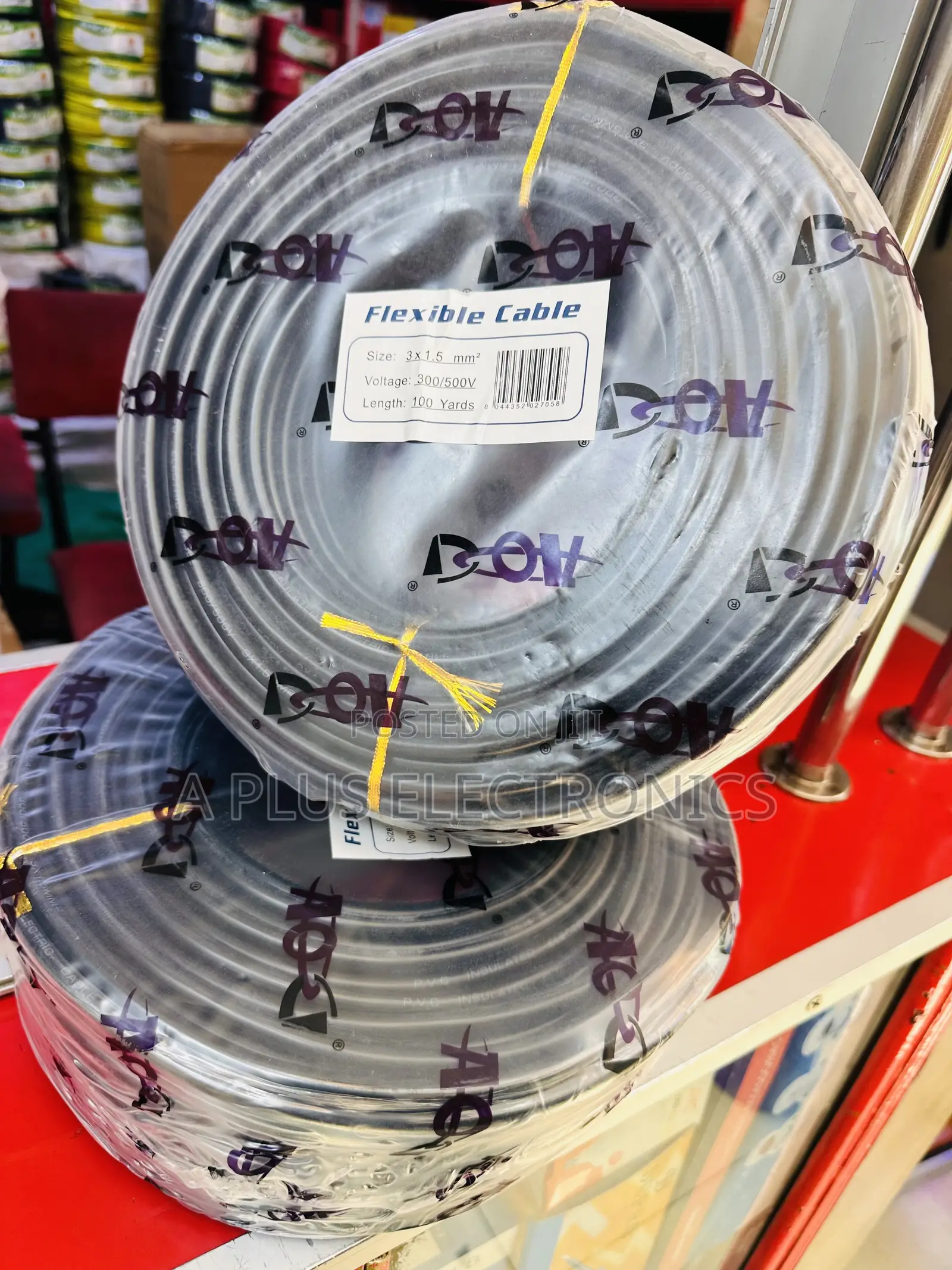 1.5mm Flex Cable 3 Core Electrical Cable – High Quality