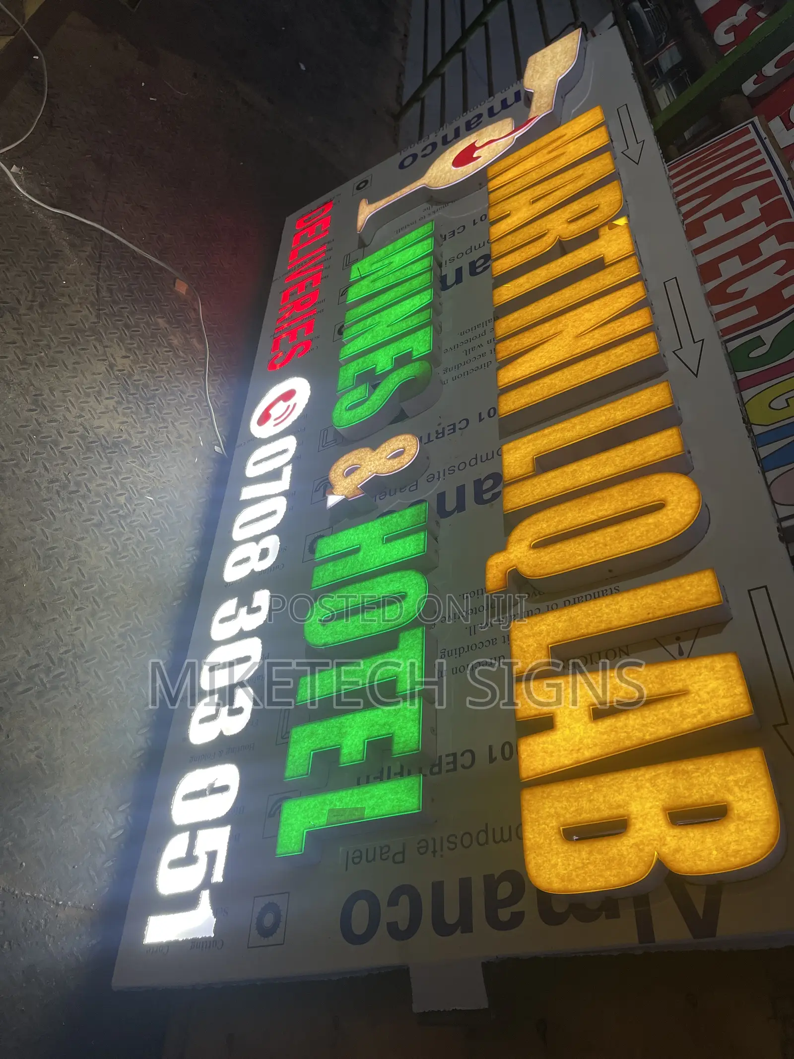 3d/Neon/Backlit/Led Signs