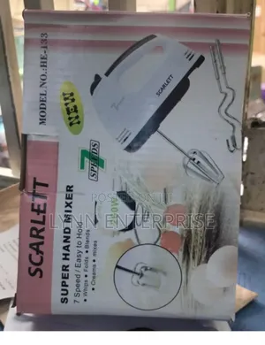 Scarlet Electric Hand Mixer Handmixer