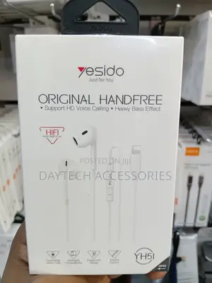 Yesido Earphone Yh50 Compatible With iPhones