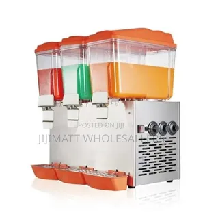 Commercial Juice Dispenser 330w 3 Slots 16litres Each