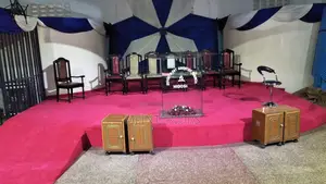 Red Church Carpet for Sanctuary and Worship Flooring