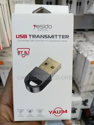 Yesido - Usb Bluetoothtransmitter Bluetoot(Yau34) for Computer Laptop.