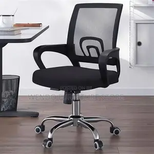 Office Chairs; Clerical Fabric Mesh Bentee Office Chairs