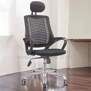 Office Chairs; Fabric Clerical Headrest Ergonomic Adjustable Chairs