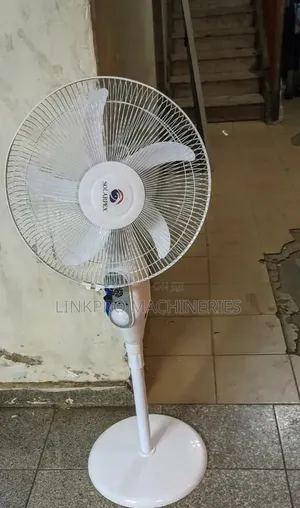 Solarpex 18inches Both Solar and Electric Standing Fan