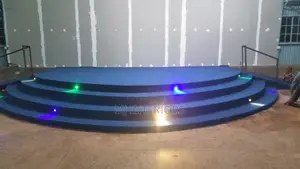 Blue Church Wall to Wall Carpet for Sanctuary Flooring