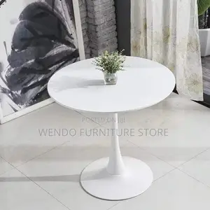 Coffee Table; Living Rooms Luxury Round Marble Coffee Table