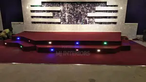 Executive Maroon Wall to Wall Carpet for Church Decoration
