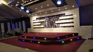 Stylish Maroon Wall to Wall Church Carpet for Modern Design