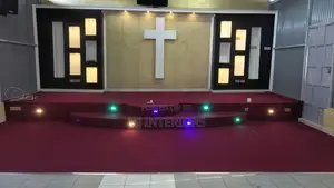 Maroon Wall to Wall Carpet for Church Reception and Halls