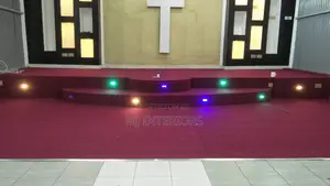Deluxe Maroon Wall to Wall Carpet for Church Altar Upgrade