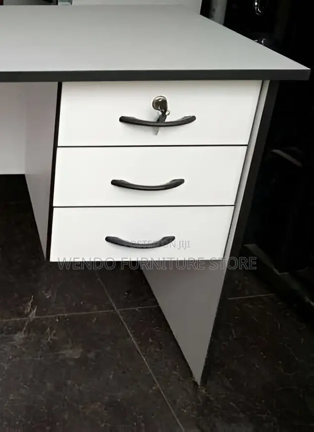 Office Desk; Three Drawer Clerical Computer Desks